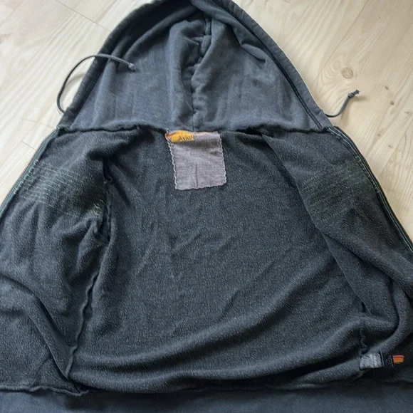 Gray Hooded Zip-Up aviator nation - Picture 6 of 8